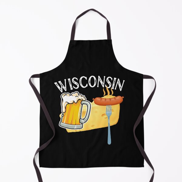 Item preview, Wisconsin State Cheese Beer Brats designed and sold by ZiesMerch.