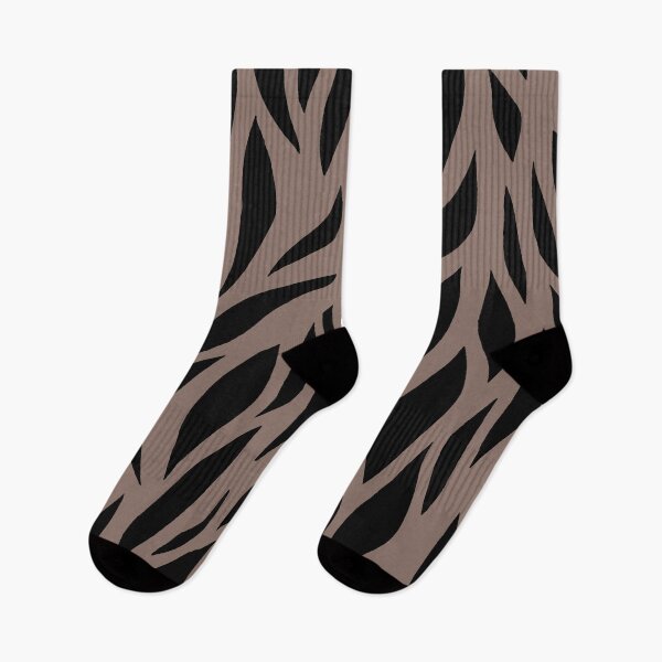 Item preview, Twisted1 -Modern twisted leaves pattern in black and brown designed and sold by jeanyun48.