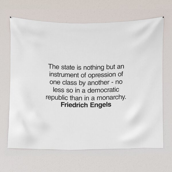 Item preview, Friedrich Engels Communist Quote. Best Gift for a Friedrich Engels's Socialist Fan (Communism quotes). designed and sold by margaretgiles.
