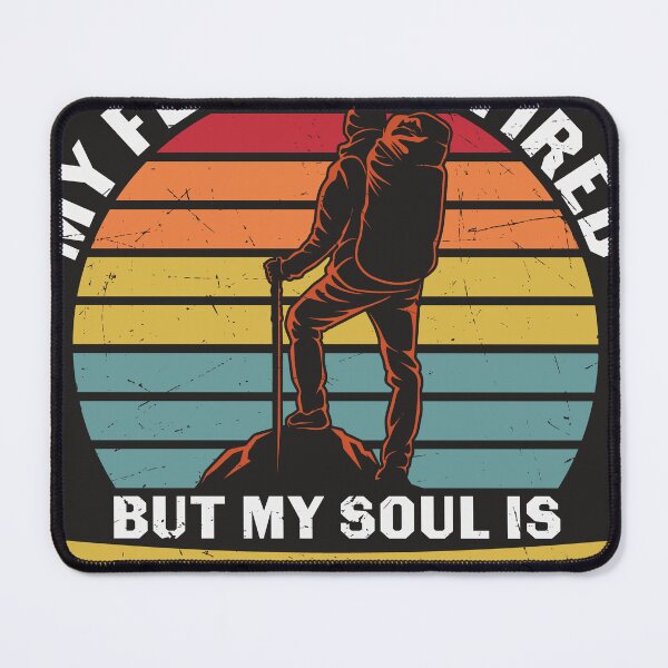 Item preview, My Feet Are Tired But My Soul Is Wide Awake designed and sold by RED FIR.