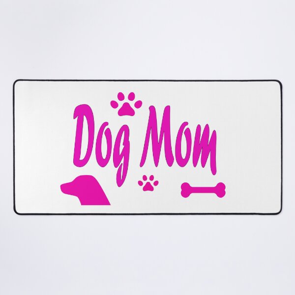 Item preview, dog mom designed and sold by justplainwords.