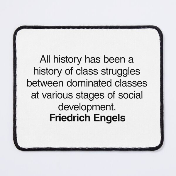 Item preview, Friedrich Engels Communist Quote. Best Gift for a Friedrich Engels's Socialist Fan (Communism quotes). designed and sold by margaretgiles.