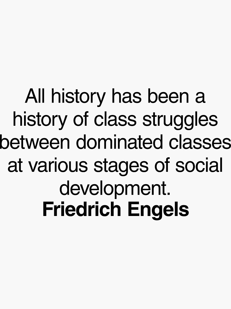 "Friedrich Engels Communist Quote. Best Gift For A Friedrich Engels's ...