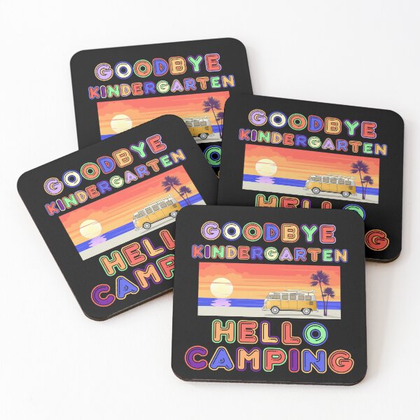 Item preview, Goodbye Kindergarten Hello Camping Summer Vacation designed and sold by theshirtinator.