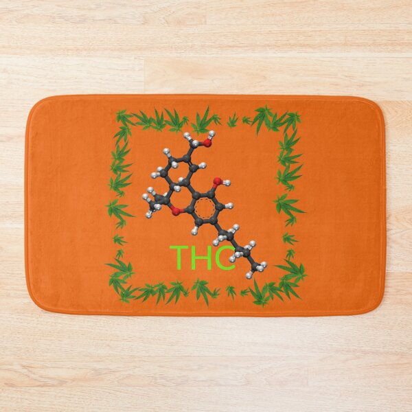 Item preview, THC Molecule 3D, cannabis weed 420. designed and sold by BestDesignbySof.