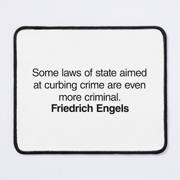 Item preview, Friedrich Engels Communist Quote. Best Gift for a Friedrich Engels's Socialist Fan (Communism quotes). designed and sold by margaretgiles.