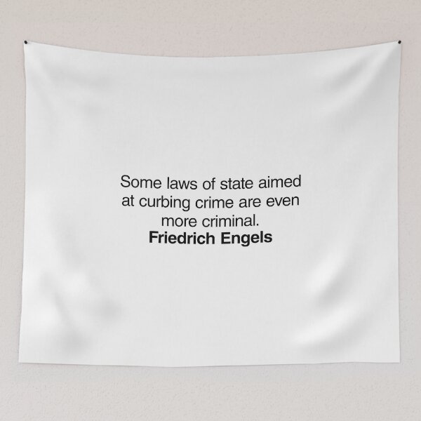 Item preview, Friedrich Engels Communist Quote. Best Gift for a Friedrich Engels's Socialist Fan (Communism quotes). designed and sold by margaretgiles.