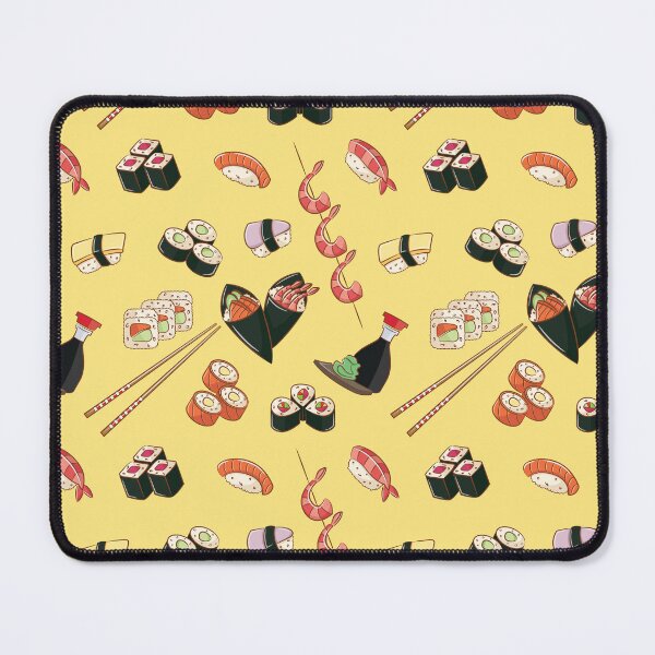Item preview, Sushi on Yellow Daikon designed and sold by Pink Pineapple Works.