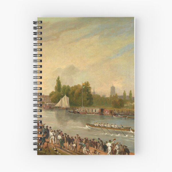 Item preview, A Boat Race on the River Isis by John Whessell (1822) designed and sold by allhistory.