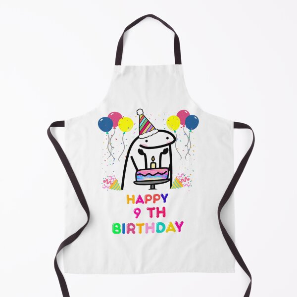 Item preview, flork happy   9 th  birthday   designed and sold by KrisLouDesign.