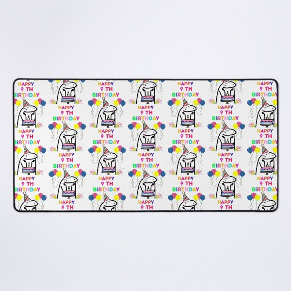 Item preview, flork happy   9 th  birthday   designed and sold by KrisLouDesign.