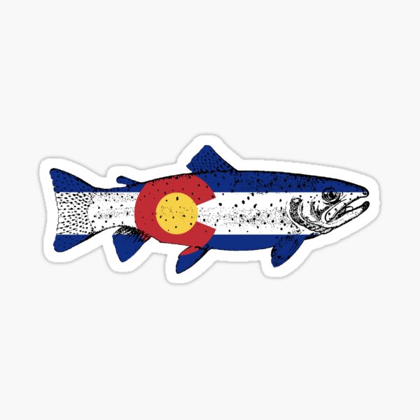 Fish Colorado Sticker