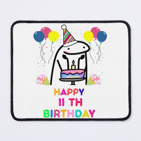 Item preview, flork happy   11 th  birthday   designed and sold by KrisLouDesign.