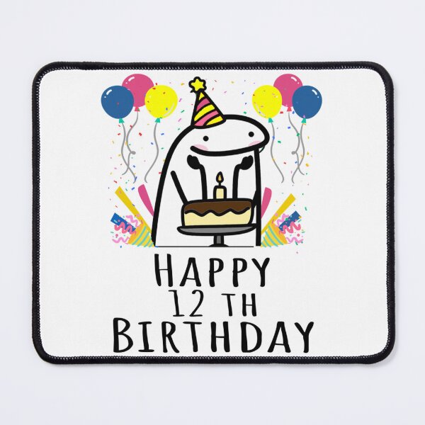 Item preview, flork happy   12 th  birthday    designed and sold by KrisLouDesign.