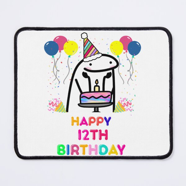 Item preview, flork happy   12 th  birthday   designed and sold by KrisLouDesign.