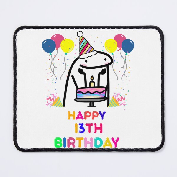 Item preview, flork happy   13 th  birthday   designed and sold by KrisLouDesign.