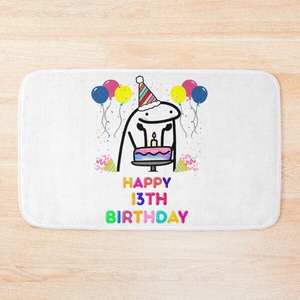 Item preview, flork happy   13 th  birthday   designed and sold by KrisLouDesign.