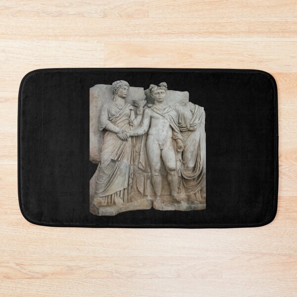 Item preview, Klaudios and Agrippina Sebastion Relief Classical Art Cut Out designed and sold by taiche.