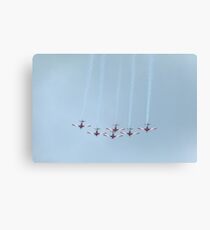 The Roulettes Aerobatic Team Canvas Print
