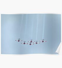 The Roulettes Aerobatic Team Poster