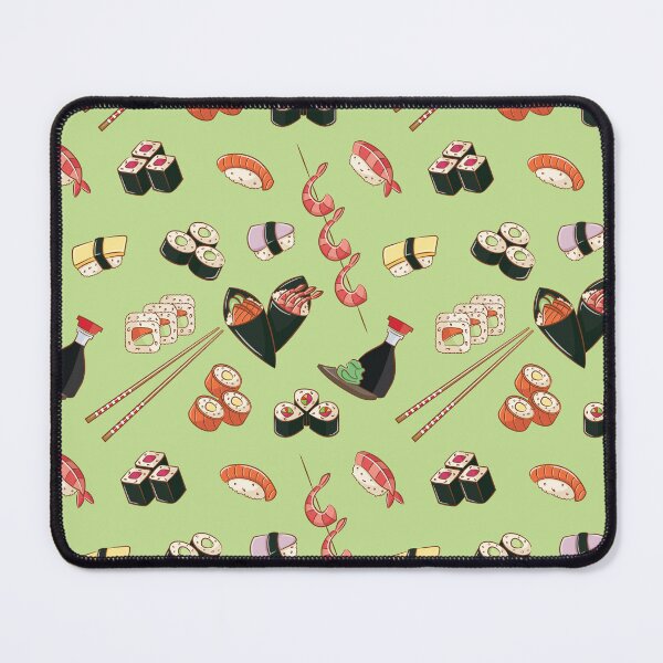 Item preview, Sushi on Wasabi Green designed and sold by Pink Pineapple Works.