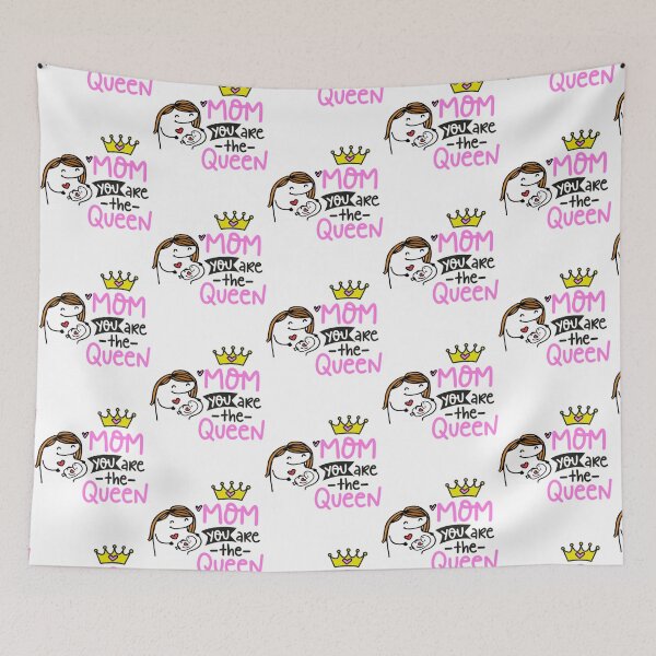Item preview, flork mom - Flork Mom you are the Queen     designed and sold by KrisLouDesign.