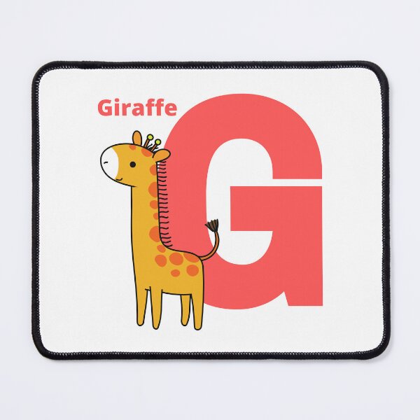Item preview, G for Giraffe - Alphabet and Animals designed and sold by CherieTree.