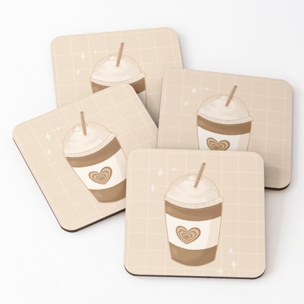 Item preview, Heart Mocha Drink designed and sold by gojibearstudio.