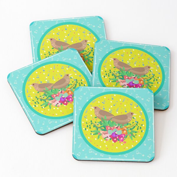 Item preview, Birds singing in the rain - Yiguirros designed and sold by liveinpaper.