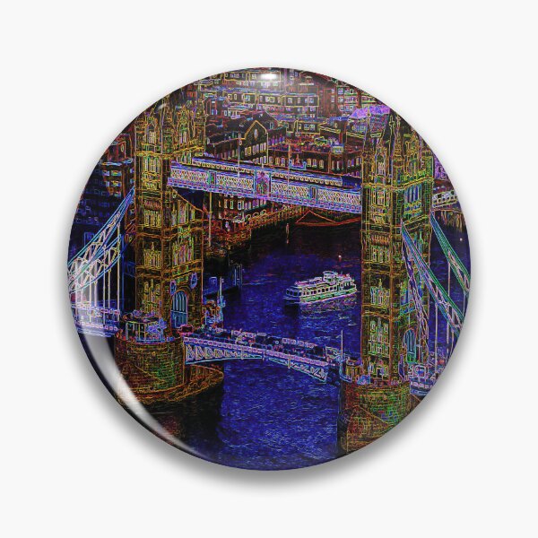 Item preview, Vibrant London Art designed and sold by Londonimages.