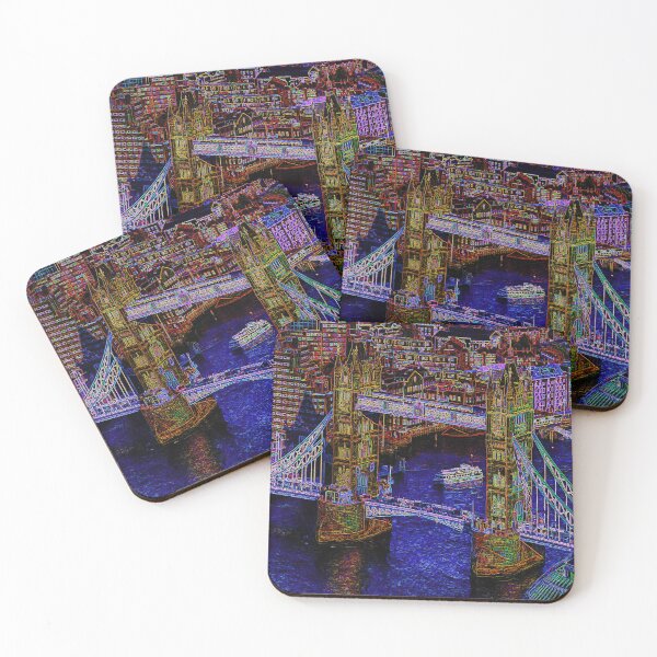 Item preview, Vibrant London Art designed and sold by Londonimages.