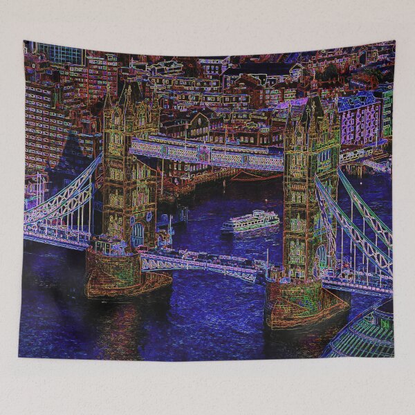 Item preview, Vibrant London Art designed and sold by Londonimages.