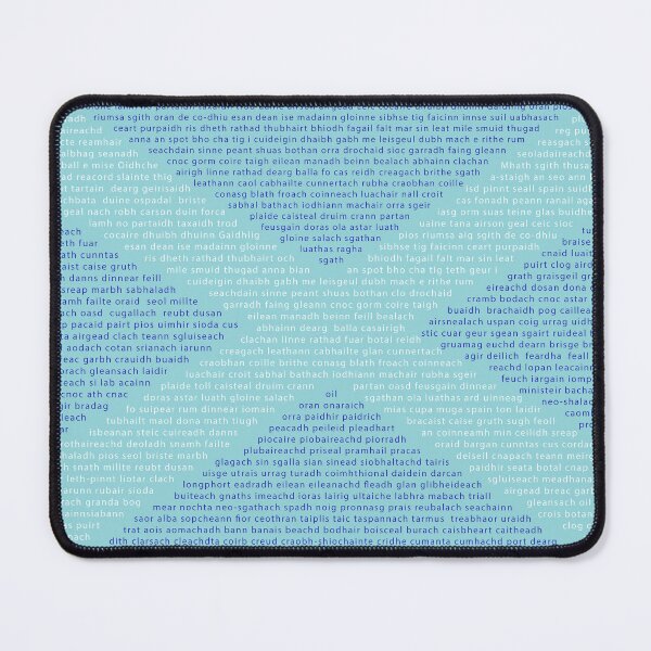 Item preview, Gaelic Words in a Saltire designed and sold by Alternative Perspectives.