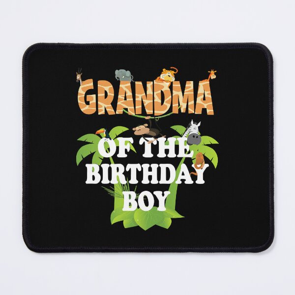 Item preview, Grandma Of The Birthday Boy Zoo Theme Animal Party designed and sold by PameGraha.