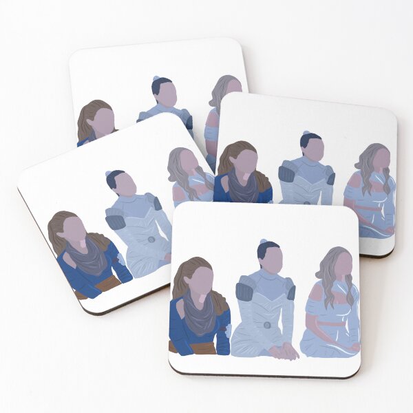Item preview, Space Girls (Hope, Jo, Lizzie) designed and sold by Rosadarose.
