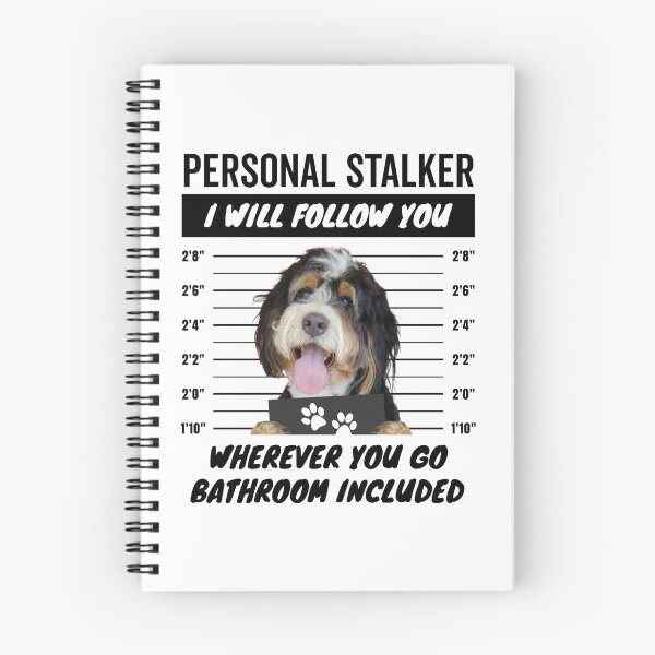 Item preview, Personal Stalker Dog – Bernedoodle designed and sold by More Cute Dogs.