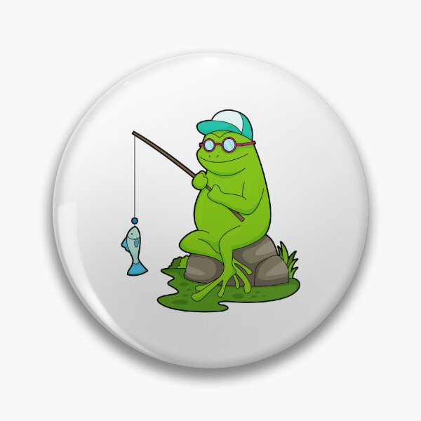 Item preview, Frog Angler Fish Fishing designed and sold by Snabdesign84.