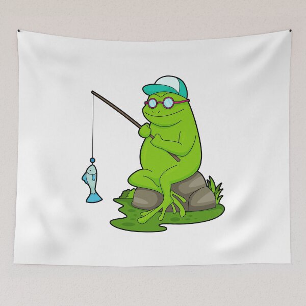 Item preview, Frog Angler Fish Fishing designed and sold by Snabdesign84.