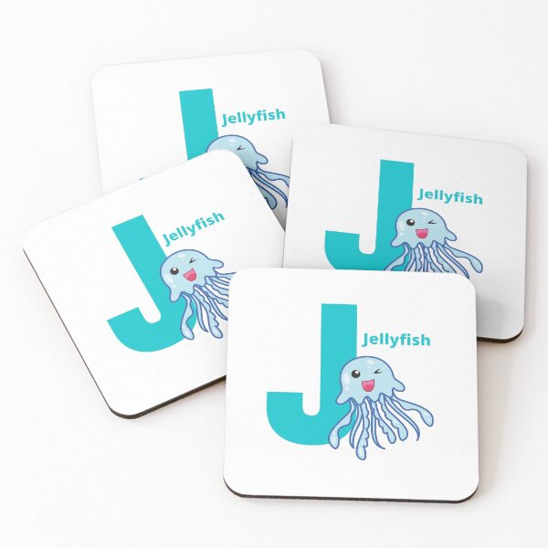Item preview, J for Jellyfish - Alphabet and Animals designed and sold by CherieTree.
