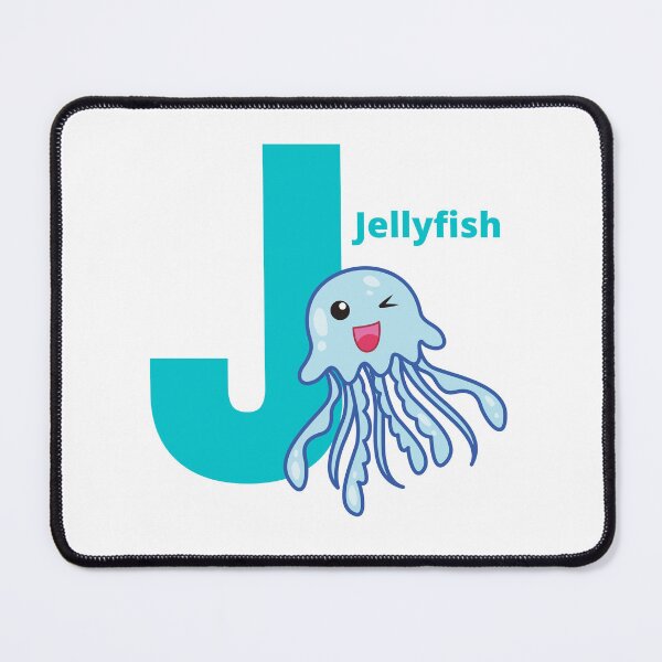 Item preview, J for Jellyfish - Alphabet and Animals designed and sold by CherieTree.