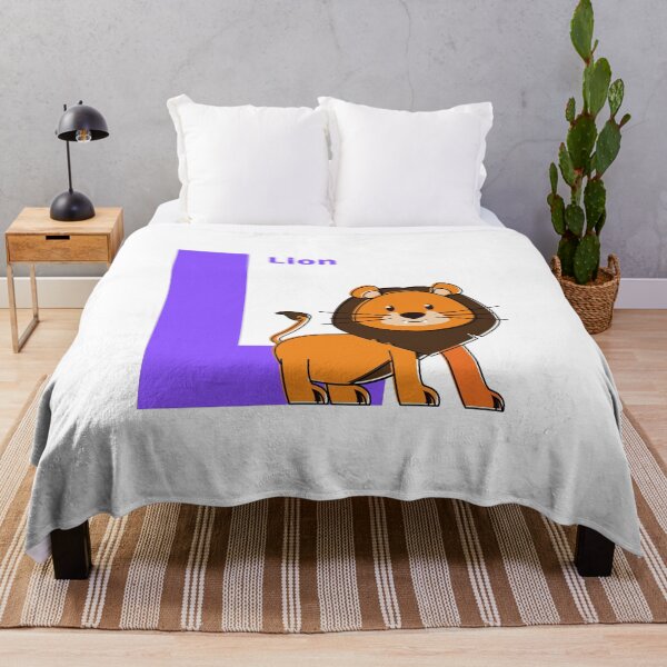Item preview, L for Lion - Alphabet and Animals designed and sold by CherieTree.