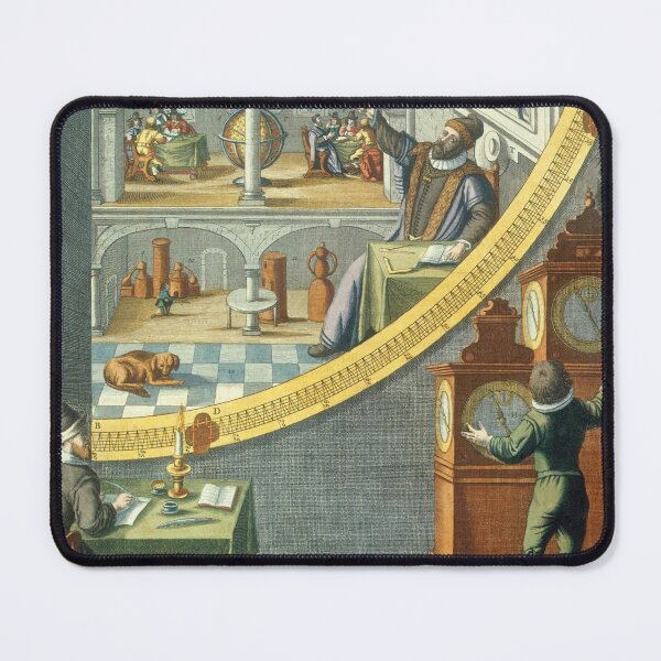 Item preview, Antique Etching Drawing of Tycho Brahe's Astronomy Observatory designed and sold by ScienceSource.
