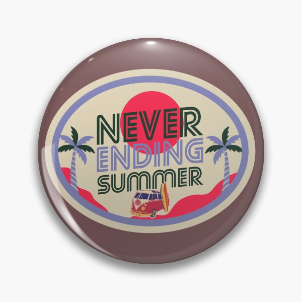 Item preview, Newer ending summer.Retro sticker designed and sold by Monlin.