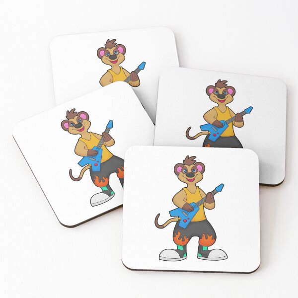 Item preview, Meerkat Musician Guitar Music designed and sold by Snabdesign84.