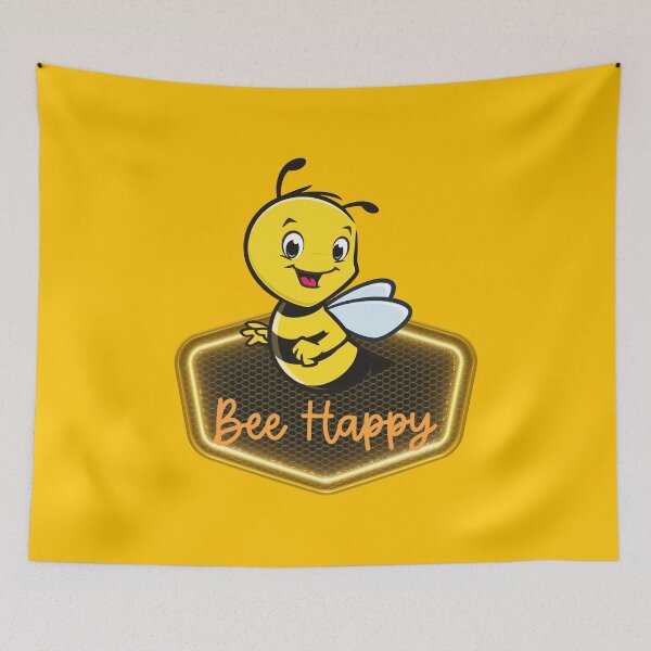 Item preview, BEE HAPPY CUTE Bumblebee designed and sold by OMdesign10.