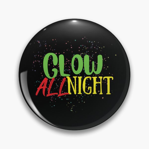 Item preview, Glow All Night, Theme 70's 80's Party shirt For Man And Woman designed and sold by calalassy.