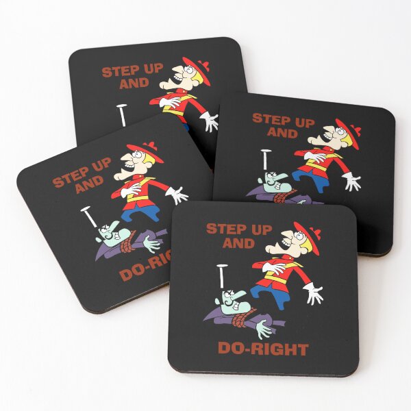 Item preview, Dudley-Do-RightStep-Up-and-Do-Right-T-Shirt-Tee designed and sold by AdaStrom1.