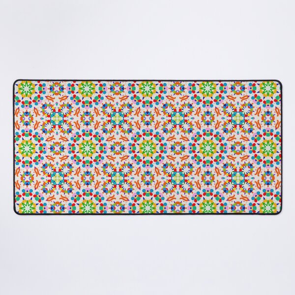 Artikelvorschau, Afrikanisches nahtloses wiederholendes geometrisches Muster in der roten und gelben Farbe entworfen und verkauft von PatternFantasy.