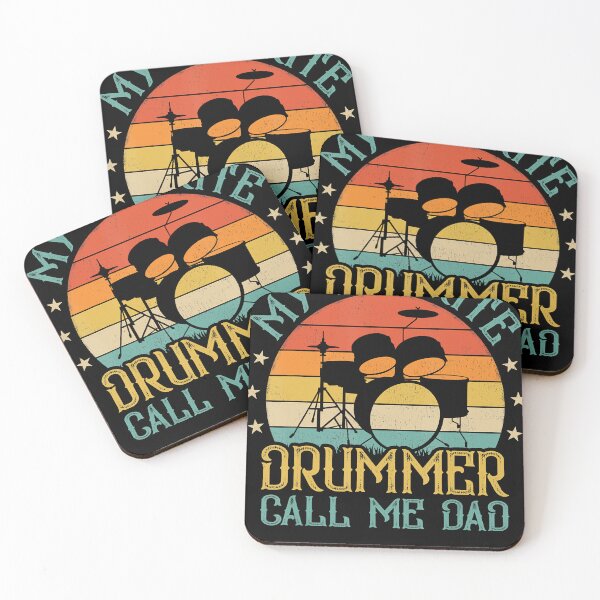 Item preview, Vintage My Favorite Drummer Call Me Dad Drummer Father's Day designed and sold by BrandyBare.