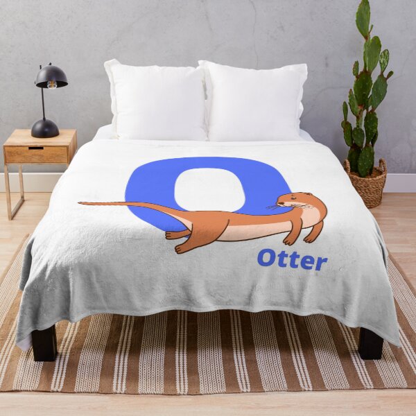 Item preview, O for Otter - Alphabet and Animals designed and sold by CherieTree.